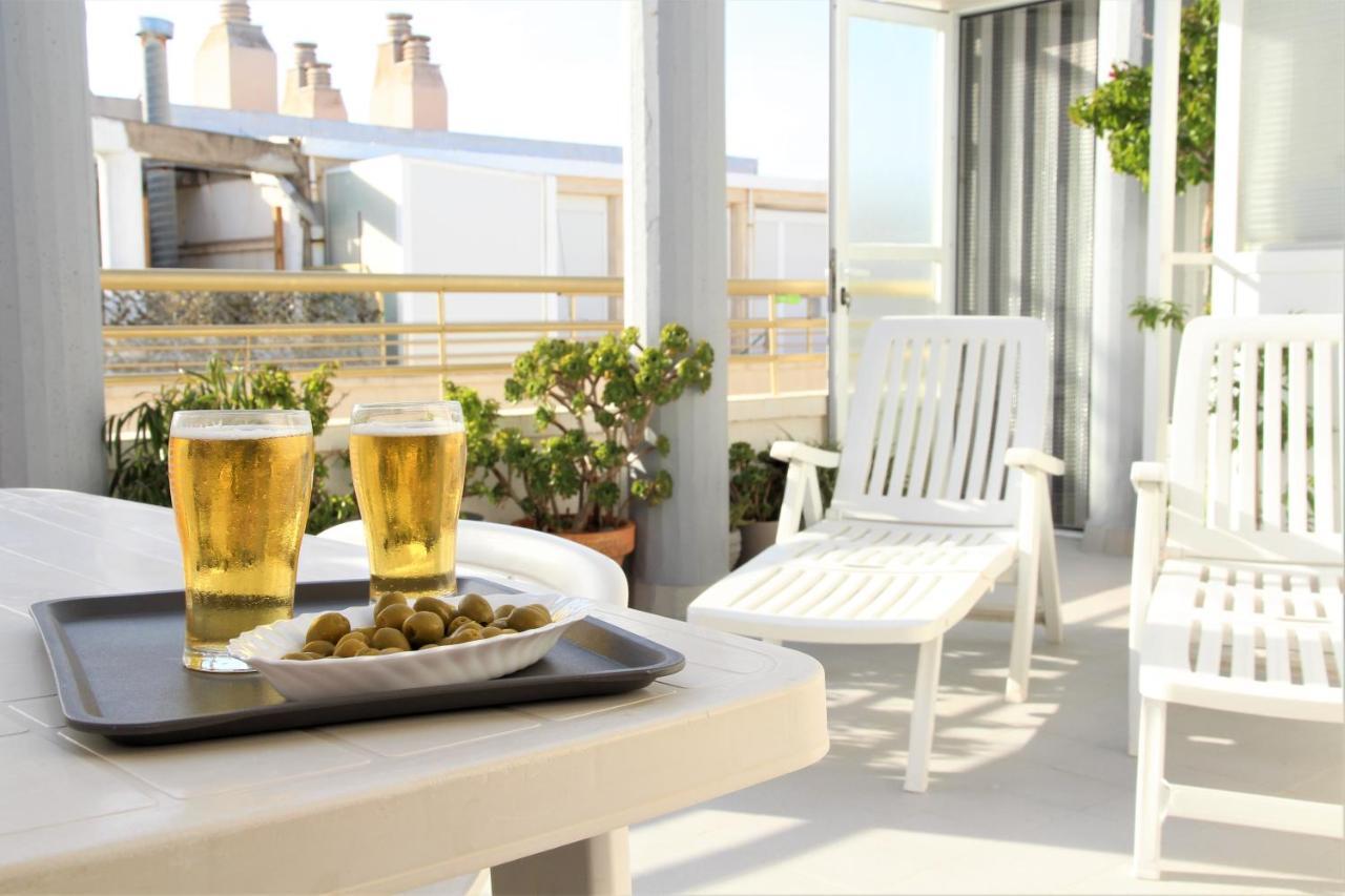 La Perla Apartment, Paradis Park, La Pineda - Atico 1ª Linea - Solarium - Wifi - Piscina 外观 照片