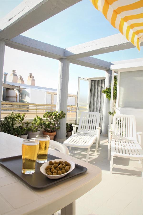 La Perla Apartment, Paradis Park, La Pineda - Atico 1ª Linea - Solarium - Wifi - Piscina 外观 照片
